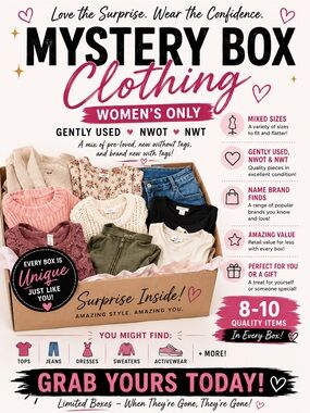 Women’s Mystery Box Clothing size Large